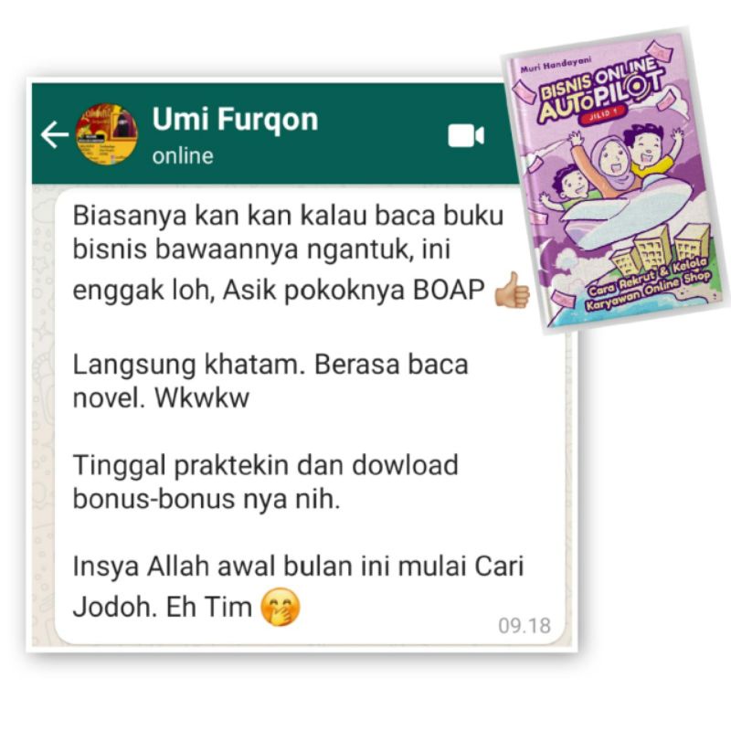 Buku Bisnis Online Auto Pilot Cara Rekrut Dan Kelola Karyawan Online Shop Muri Handayani promobukudiskon promobukudewasa promobukudewaekaprayoga promobukudom promobukuedukasianak promobukuensiklopedi promobukuedukatif promobukuebm promobukufreeong