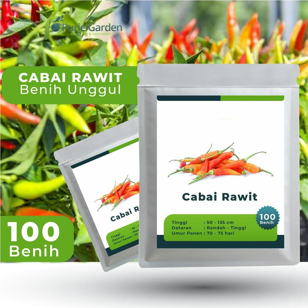 Benih Bibit Biji Unggul Cabe Cabai Rawit 100 Benih PG KDR