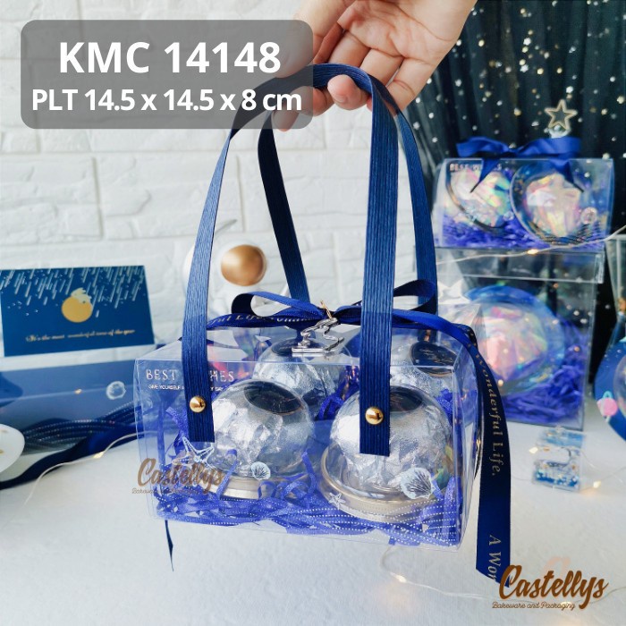 

5 pcs Kotak Mika KMC 14148 Mooncake Pia Nastar Kue Kering Bolu Hampers Natal