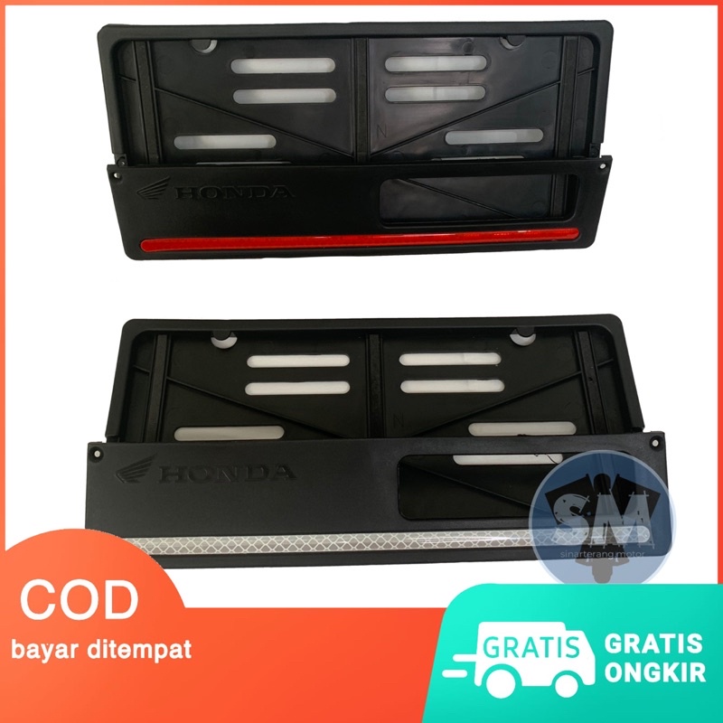 COVER PLAT NOMOR MOTOR/TUTUP PLAT NOMOR MOTOR/DUDUKAN COVER PLAT NOMOR AHM/DUDUKAN COVER PLAT NOMOR