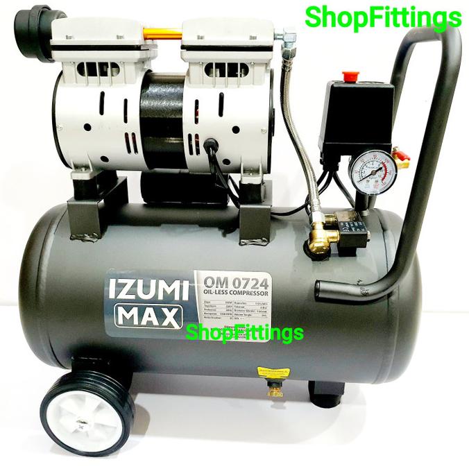 IZUMI OL 07 24 Mesin Kompresor IZUMI OL0724 Oil Less Compressor Silent