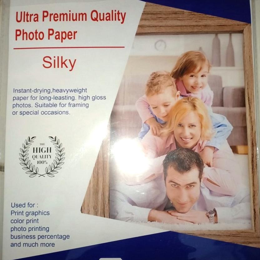 

Kertas Silky Ultra Premium Quality Photo Paper A4 240Gr