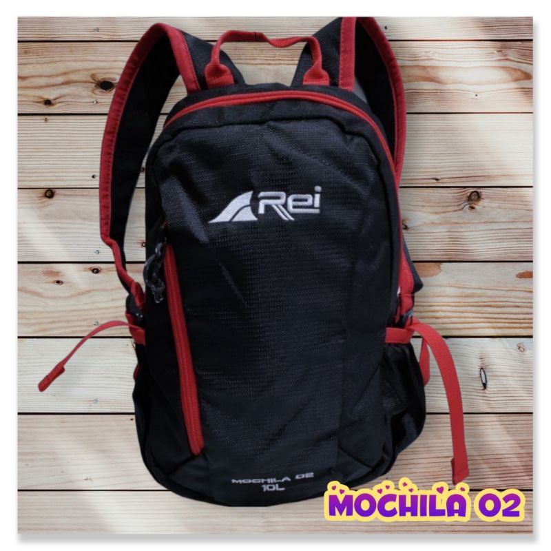 NEW TAS RANSEL REI MOCHILA 02 10liter FREE RAIN COVER / TAS RANSEL REI ORIGINAL