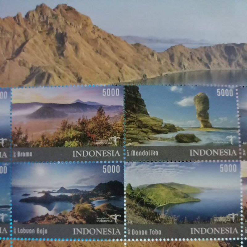 

Perangko 5000 Daerah Tujuan Wisata 2017