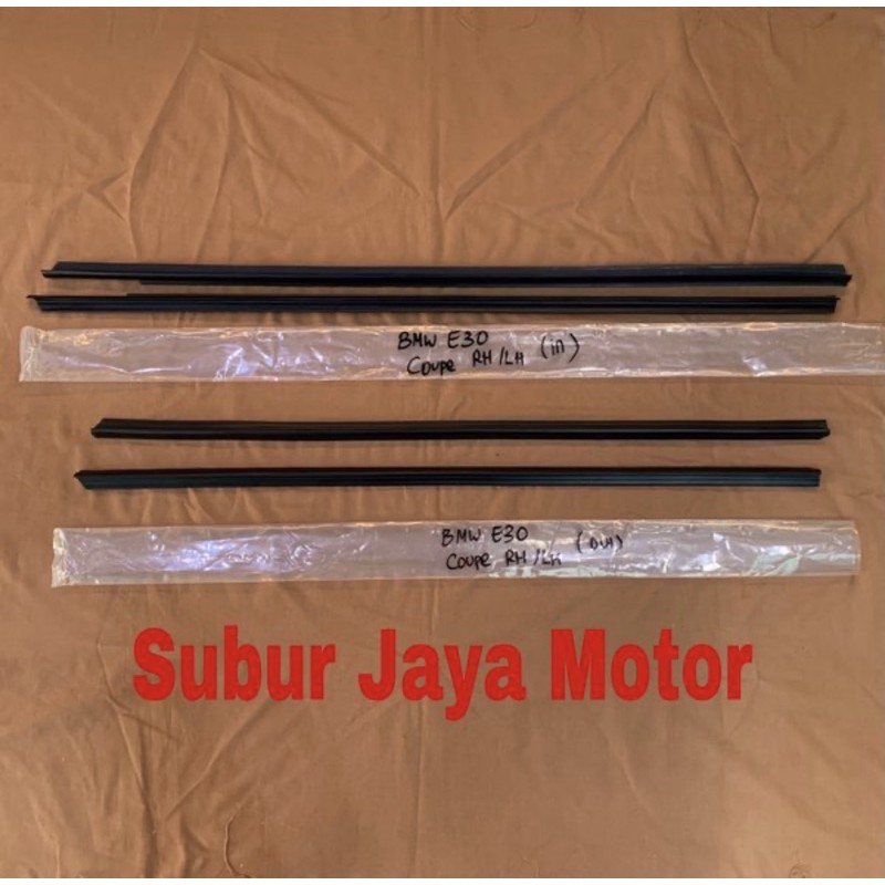 Karet Pelipit - BMW E30 COUPE - Weatherstrips