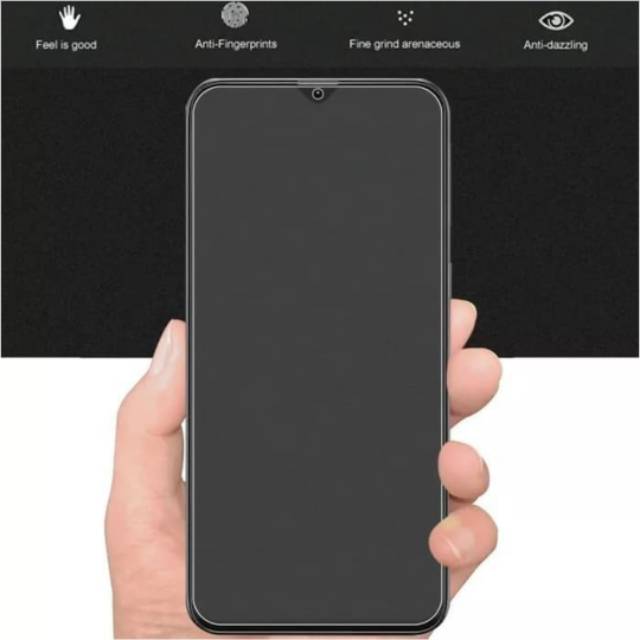 Tempered glass Anti minyak BLUE Glare SAMSUNG M31 A51 A71 A50 A50S A70 A31 anti gores