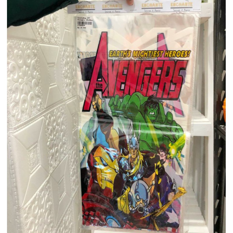 

Plastik Goodiebag Avangers