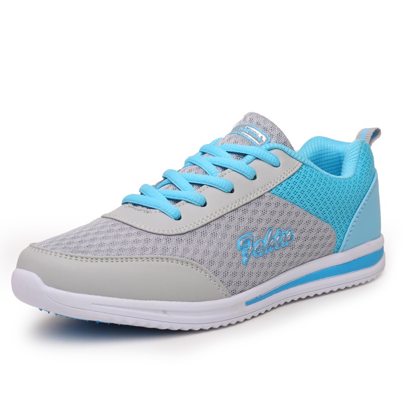 DNY Sepatu Olahraga Wanita Import Sneakers Lari Cewek Kekinian Terbaru 0103-958 Biru