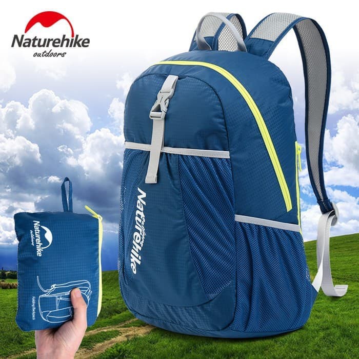 Naturehike tas lipat / folding backpack ultralight 22 L