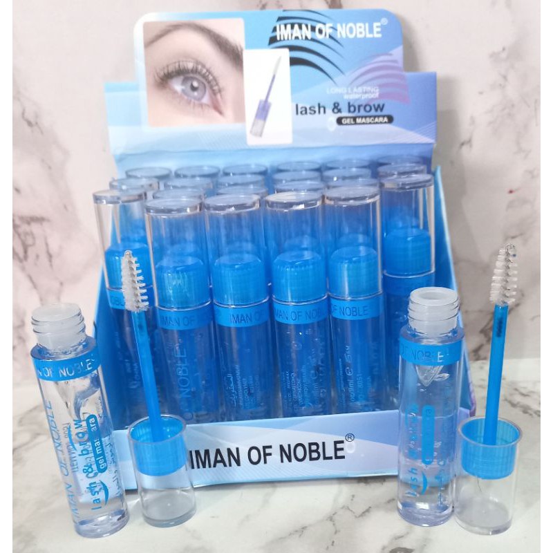 [perpcs] Mascara Gel Bening Iman Of Noble Pelentik dan Pemanjang Bulu mata