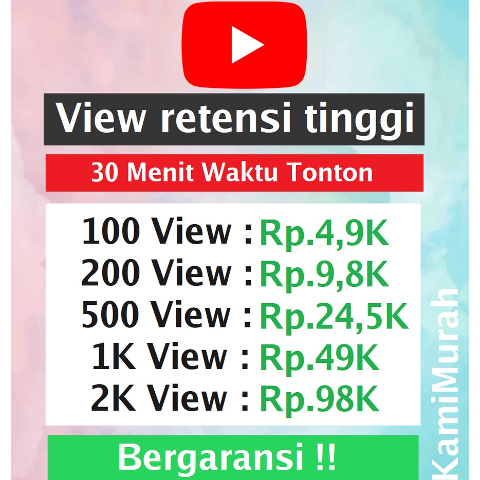 View Youtube Durasi Tonton 30 Menit - High retention menambah jam tayang