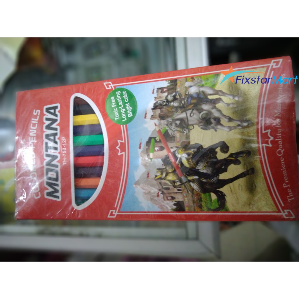 

PENSIL WARNA MONTANA 12 CLR PANJANG