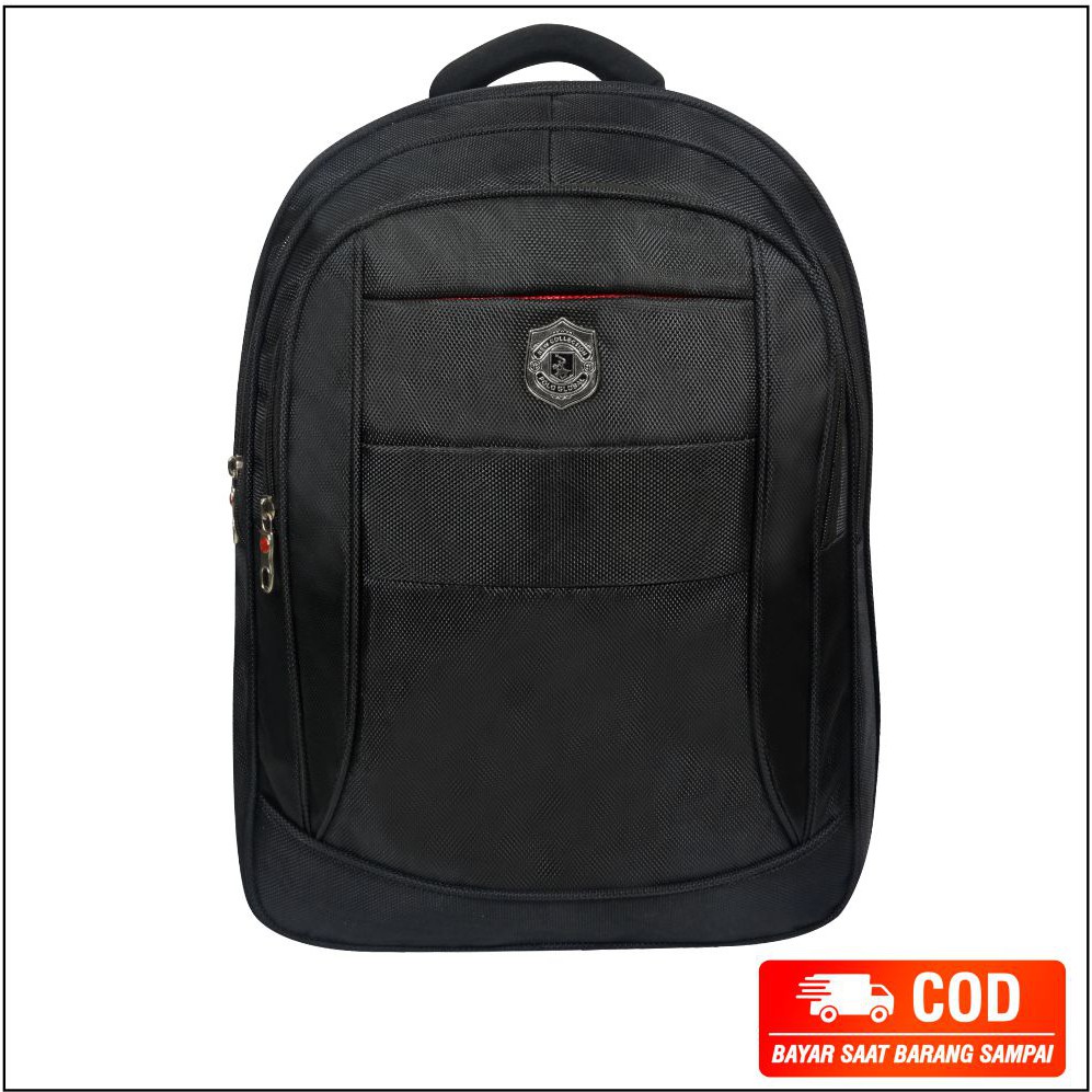 Art PG 9722 - Tas Ransel Laptop Polo Bagpack Sekolah Pria Wanita Unisex Ukuran 18 INCH