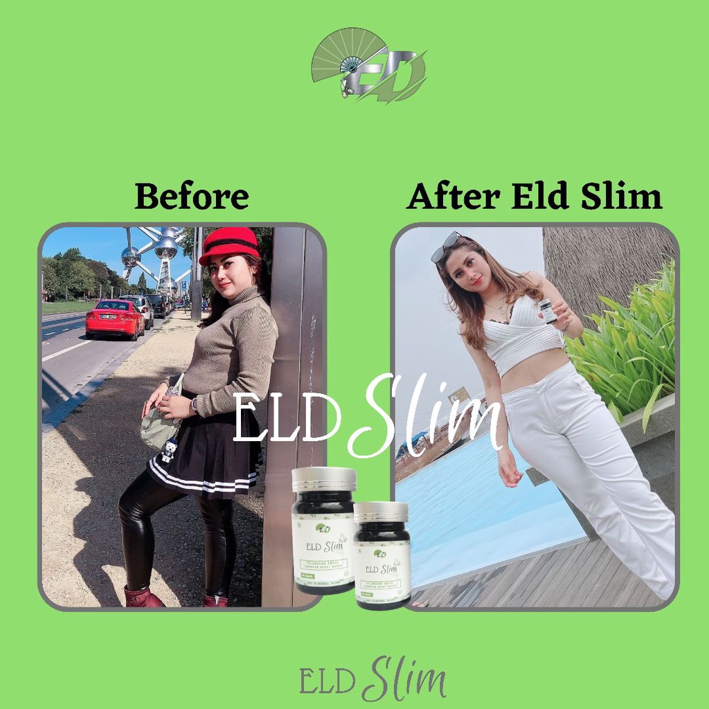 Pelangsing Badan ELD Slim Herbal Alami Cepat dan Ampuh