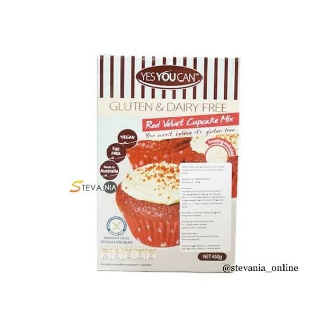 

YES YOU CAN RED VELVET CUPCAKE MIX 470GR