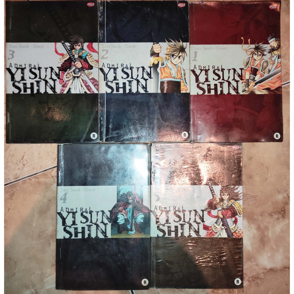 Komik Admiral YISUN SHIN 1-5 (Seo Seok)