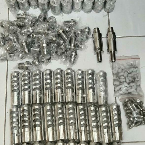 Muzzle Brake Rocket Moncong Pemecah suara CNC