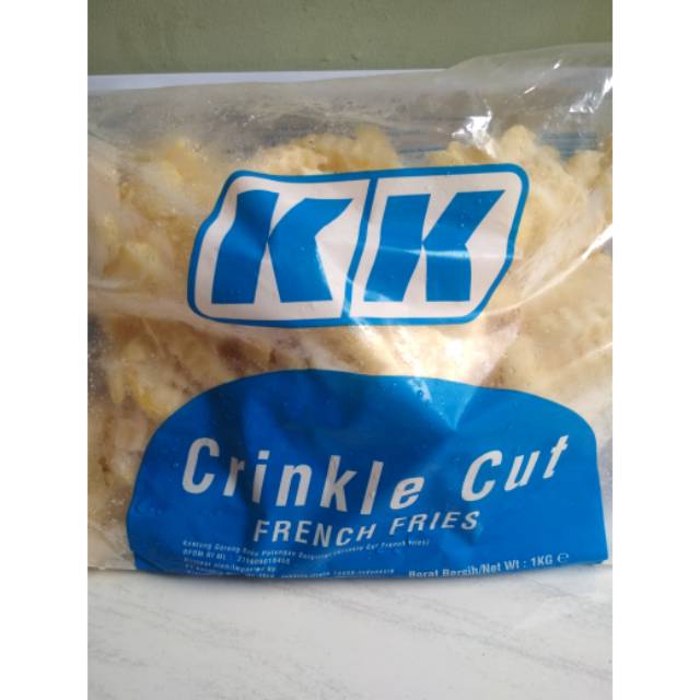 

Kentang Goreng Keriting French Fries Crinkle Cut 2.5 kg