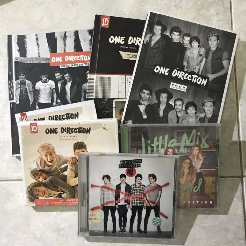ALBUM ONE DIRECTION, 5SOS, Little Mix (baca deskripsi)
