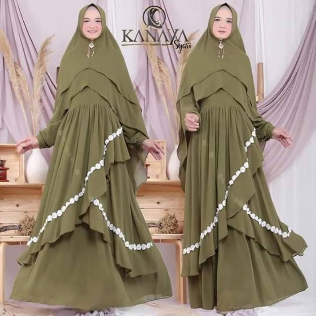 Gamis syar'i kanaya
