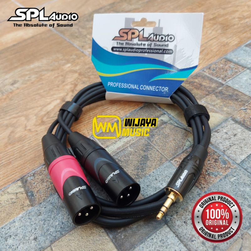 SPL Audio HC-1.5M ORIGINAL Kabel Audio HP/Laptop ke Mixer