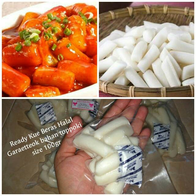 Kue beras odeng rice cake mozarella Korean snack bahan toppoki eomuk rabboki tteok tteokbokki topoki halal