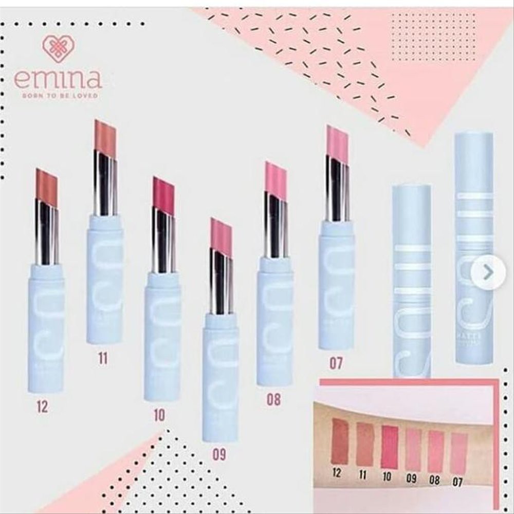 KINDSTORE❤ | Emina Soulmatte Matte Lipstick | Emina Lipstik 09 Heather