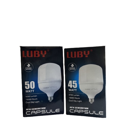 Lampu LED LUBY Capsule cahaya putih 45Watt dan 50Watt