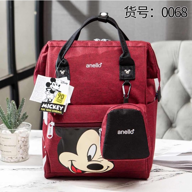 TAS RANSEL ANELLO DISNEY MICKEY -BACKPACK TERBARU /0068