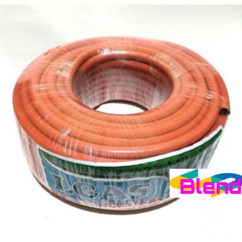 Selang Gas Roll 2 LAPIS 50 Meter SNI- Slang Regulator Kompor Gas