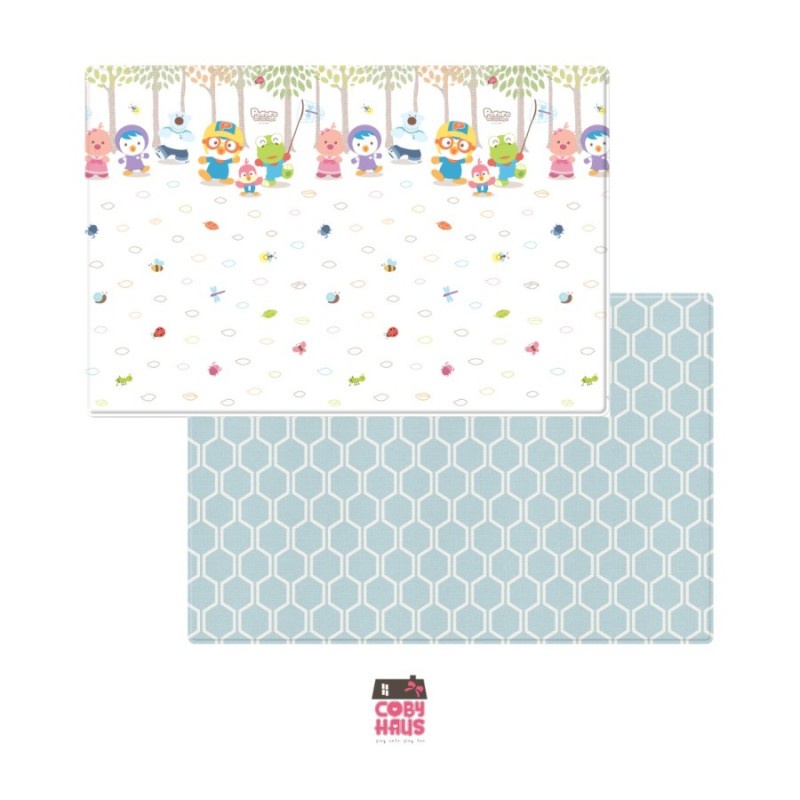 CobyHaus Playmat Bayi PVC Size XL (235 x 140 x 1.6 cm) - Happy Way