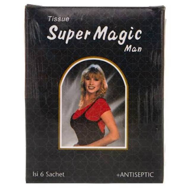 Tissue Super Magic Man | Tisu magic man | Tisu antiseptik