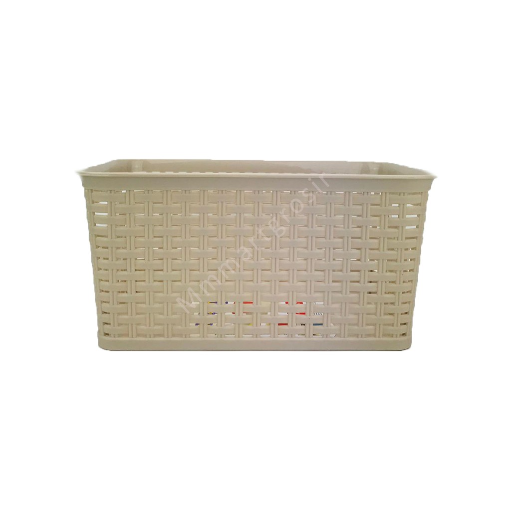Keranjang Manhattan Basket/Keranjang Asvita 282/Serbaguna/Cream
