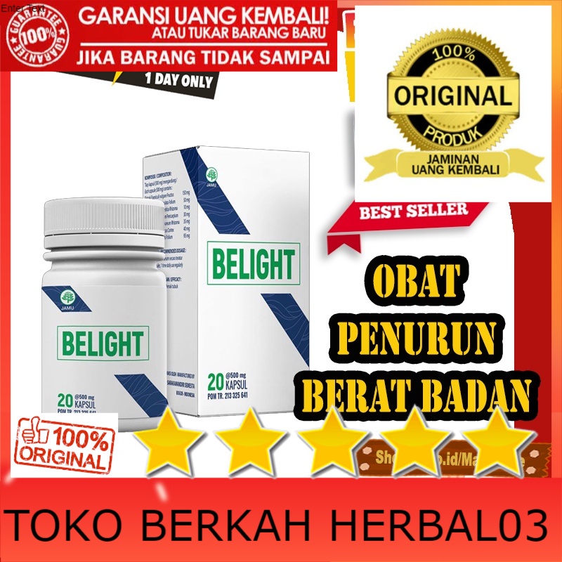 100% ASLI NEW BELIGHT ASLI100% MENURUNKAN BERAT BADAN TERBUKTI NYATA BER BPOM RESMI Belight Obat Die