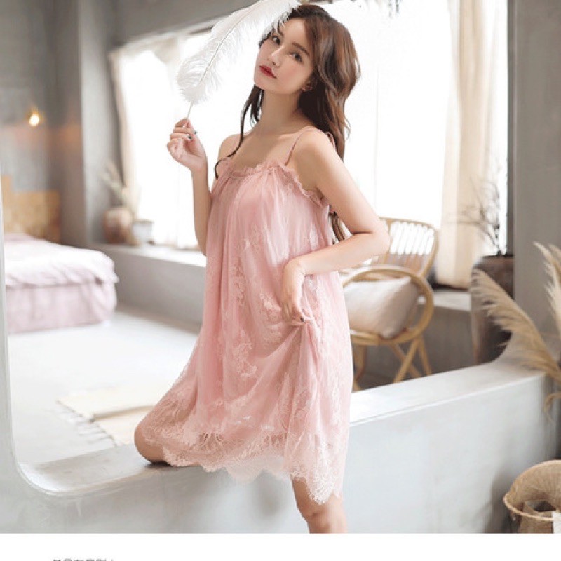 Longlight sexy lingerie Lace sexy baju tidur sexy (LG01)