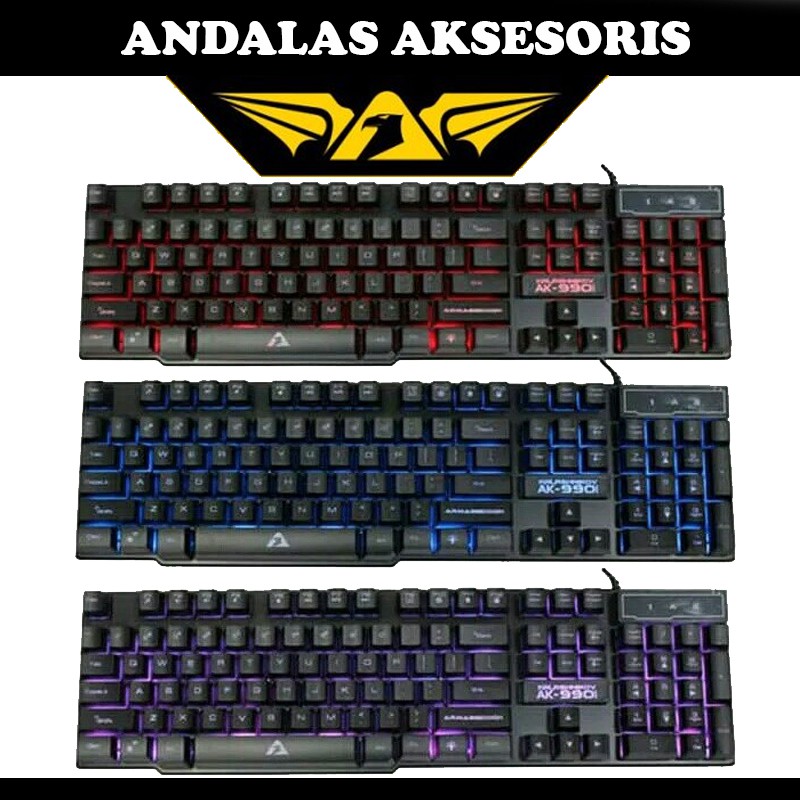 Keyboard Gaming Armageddon AK-990i Backlight Color