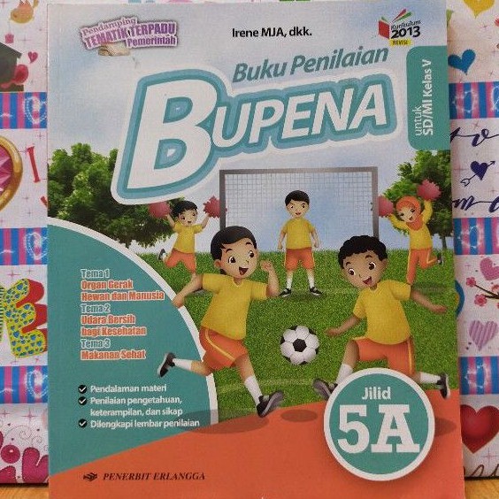 BUKU BUPENA UNTUK SD/MI KELAS 5 JILID 5A REVISI