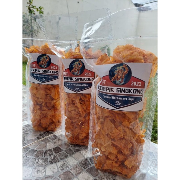 

keripik setan kriuk renyah gurih