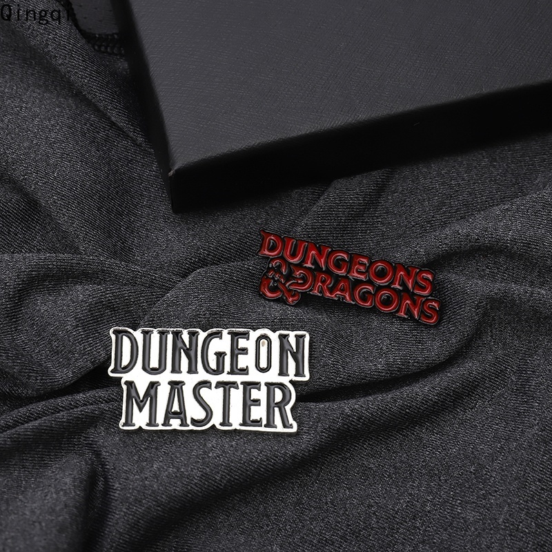 Bros Pin Enamel Dungeon Master Dragons Dnd20 Untuk Bermain Peran