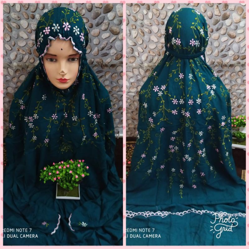 Mukena Rayon Bordir Melati