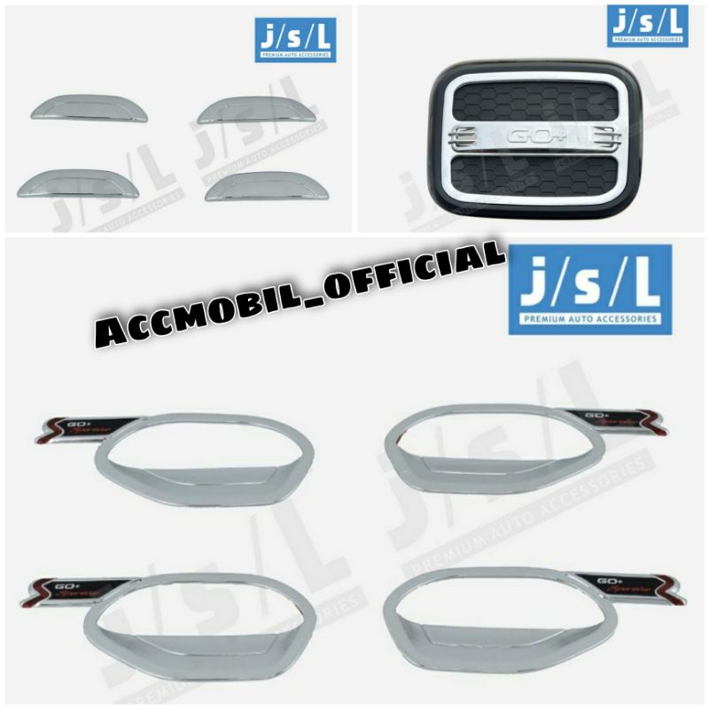 DATSUN GO +  Paket Handle Outer Activo Tank Cover Luxury Black Datsun Go JSL