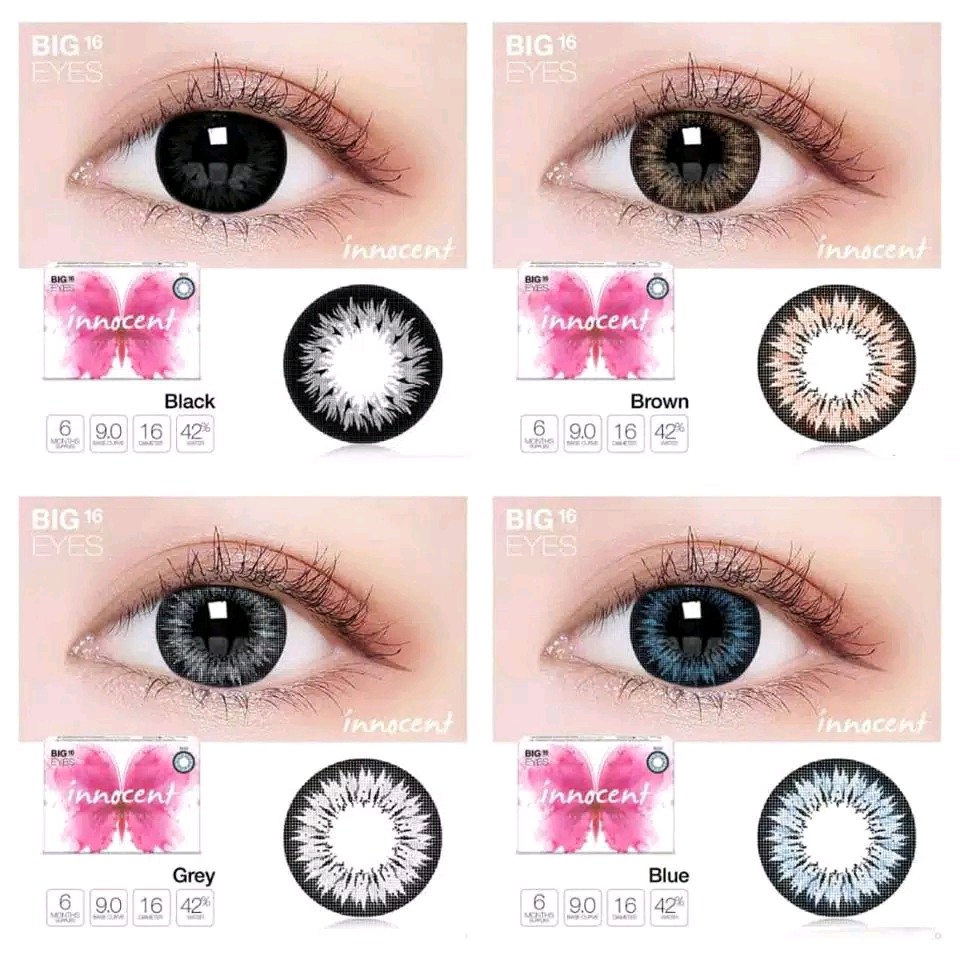 [ 1Kg=35pcs ]  SOFTLENS BIG EYE INNOCENT / SOFTLEN BY X2 / SOFLEN