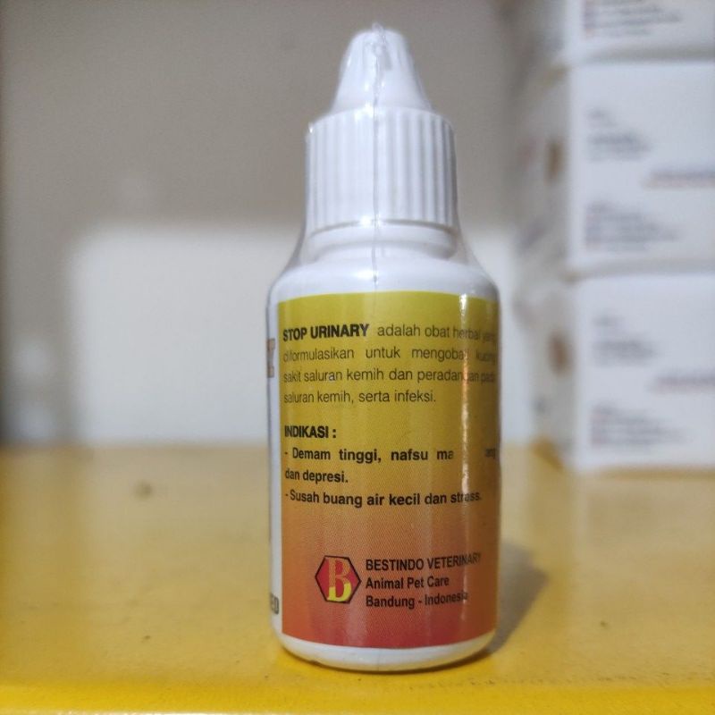 stop urinary cat anti radang kemih 30ml obat kencing batu kucing kencing darah