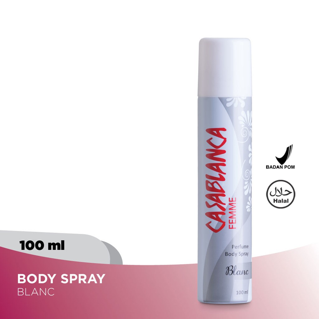 Casablanca Body Spray Femme 100mL