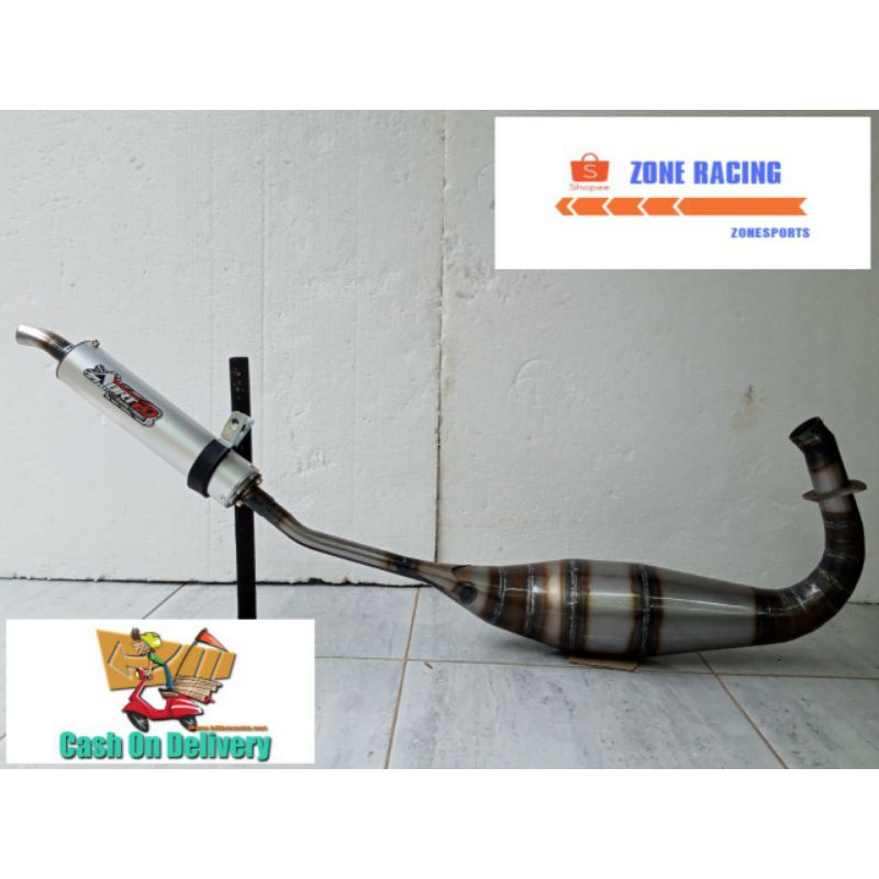 Knalpot Ninja R Ninja RR Ninja SS Abrt20 Repsol Plat | Knalpot Abrt20 Ninja 2tak Repsol plat