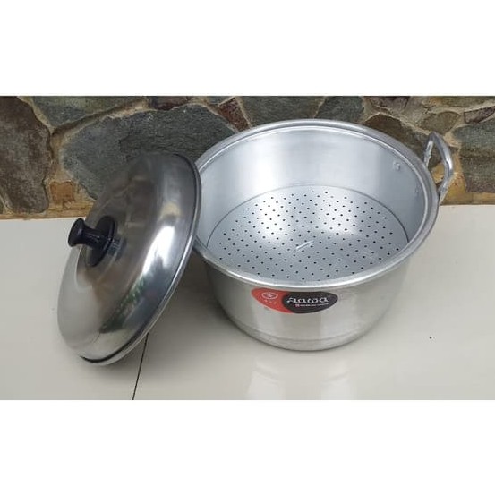 PANCI KUKUS / KUKUSAN / LANGSENG / DANDANG / STEAMER JAWA 26 CM