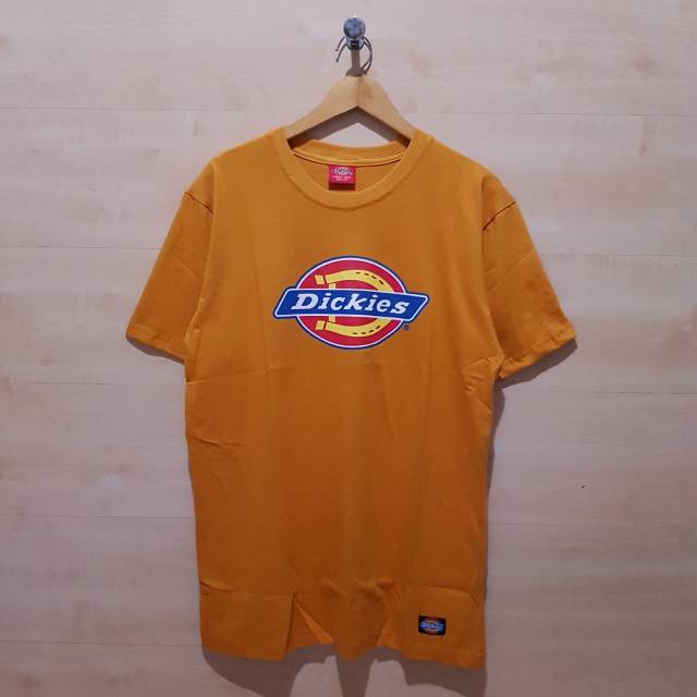 Kaos Dickies Logo Yellow