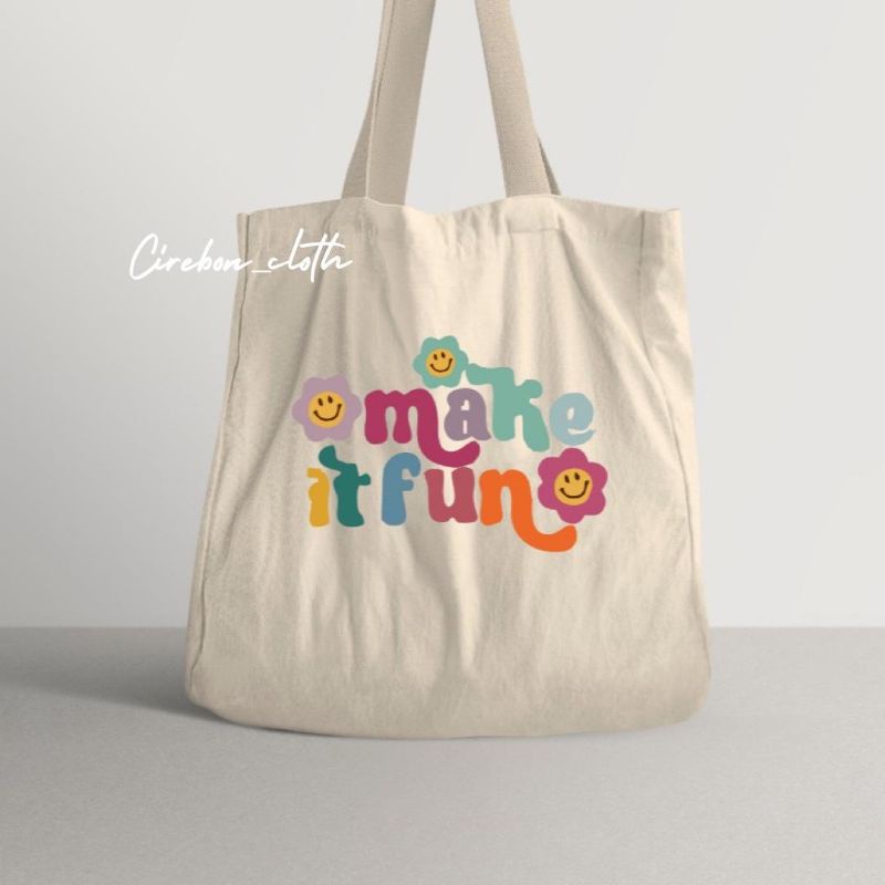 Totebag Kanvas Minnimii Collection