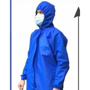 BAJU APD MEDIS HAZMAT PARASUT  Waterproof REUSABLE BISA DI CUCI ULANG READY LSG KIRIM