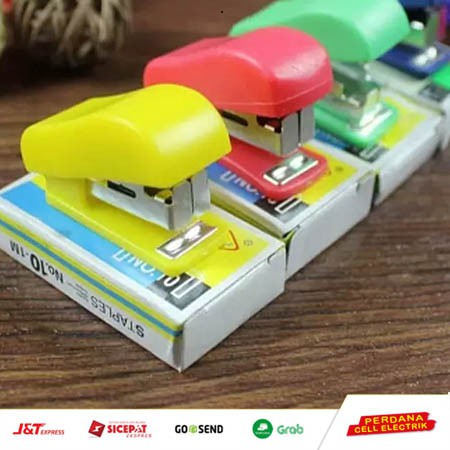 

Stapler Staples Hekter Kecil Mini JOYKO HD-10MP Karakter Premium